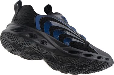 Чоловічі кросівки Hitmars для бігу та занять спортом. Зручні, з повітряною подушкою, антиковзаючі. Розміри EU 39-47. Колір: чорний/синій.