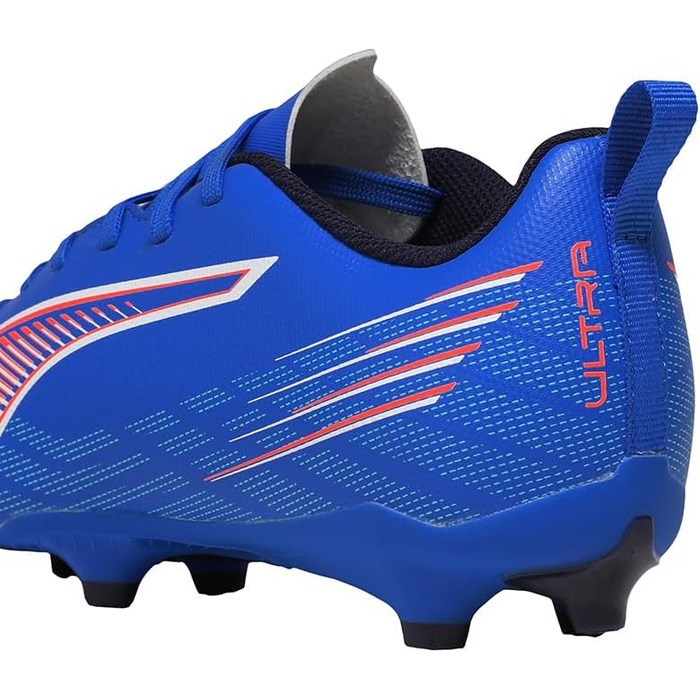 Дитячі футбольні бутси PUMA Ultra 6 Play FG/AG Jr - блакитно-біло-червоні (29 EU)