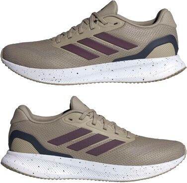 Кросівки для бігу Adidas Runfalcon 5 Wide (39 1/3 EU, Wonder Cargo Granaton Schwarz)