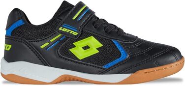 Дитячі кросівки Lotto Soccera T для дітей, 38 EU, чорний/лайм