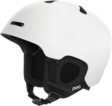 POC Fornix – легкий лижний та сноубордичний шолом XL-XXL (59-62 см), білий матовий, для безпечного та комфортного катання на лижах, сноуборді та скітурів