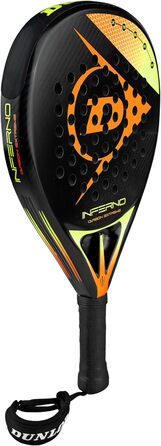 Падель ракетка Dunlop Inferno Carbon Extreme, жовто-помаранчева