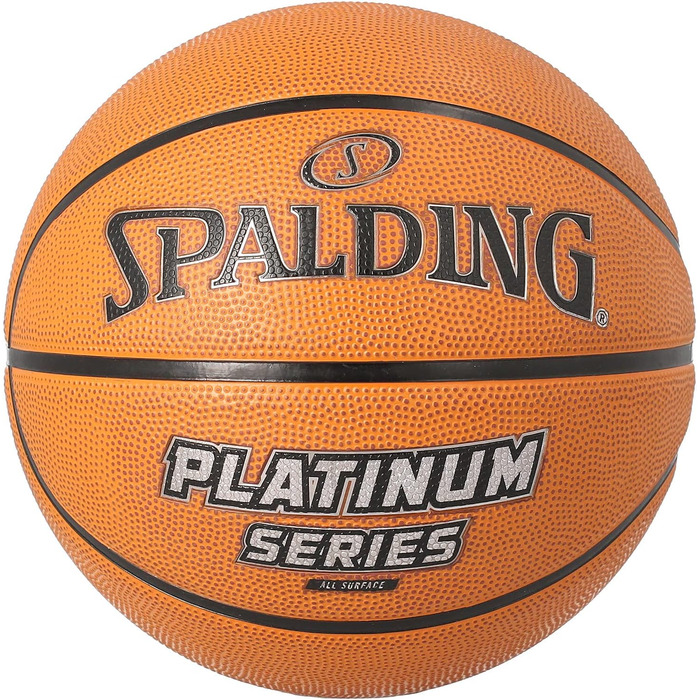 Баскетбольний м'яч Spalding NBA Platinum Precision, розмір 7, помаранчевий, універсальний