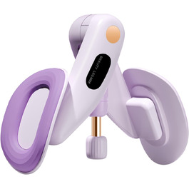 Тренування тазового дна для жінок: пристрій для зміцнення м'язів, 360° обертання, регулювання ваги 7-16 кг, фітнес для дому, зелений без лічильника (фіолетовий без лічильника)