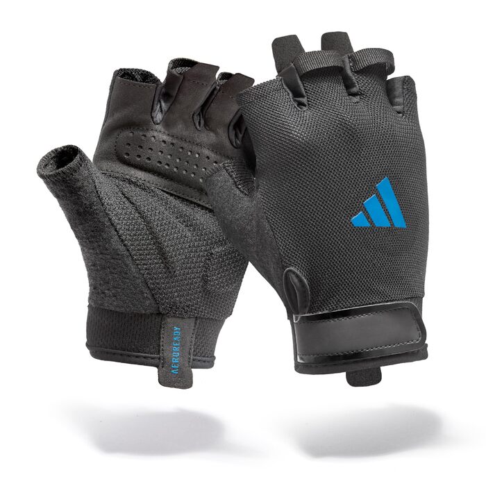 Рукавички спортивні adidas Essential Trainingshandschuhe Aeroready, шкіра, розмір XS, сині