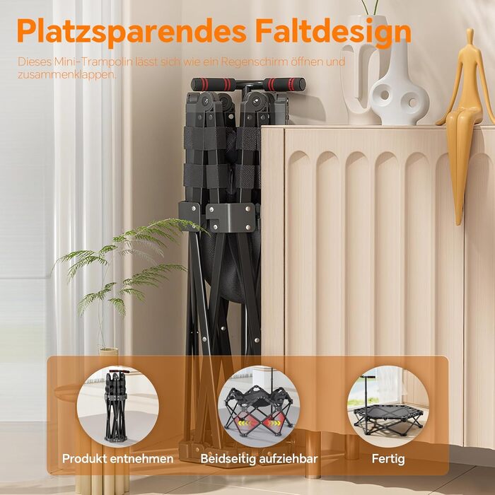 Трамплін для фітнесу в приміщенні з конструкцією 