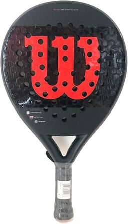 Падель ракетка Wilson Pro Staff Elite TX WR069411U, унісекс, чорна, розмір 2 EU