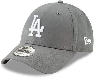 Кепка New Era Los Angeles Dodgers League Essential Grey 9Forty - універсальний розмір