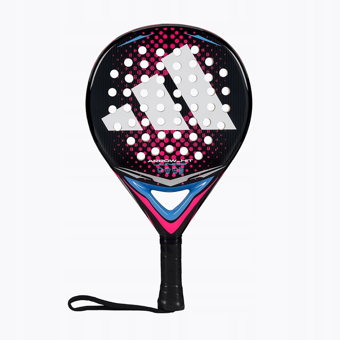 Дитяча ракетка для падел-тенісу adidas Arrow Hit Junior, white/pink — розмір OS