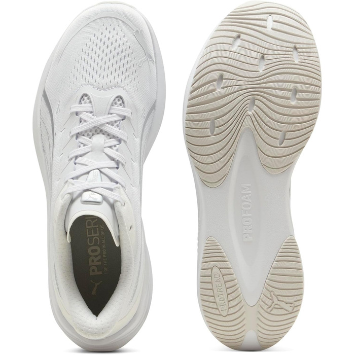 Кросівки Puma Darter Pro Unisex Біло-Сірі (39 EU) для вулиці