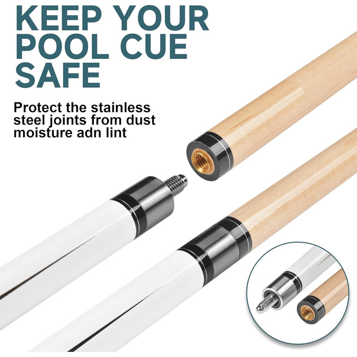 Біліардна кість HomeSeason 57'' - професійна, низька дефлекція, HS06-A-Bag