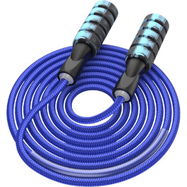 Стрибкове канат для фітнесу, з вагою, регульований, для жінок та чоловіків, зелений (червоний)