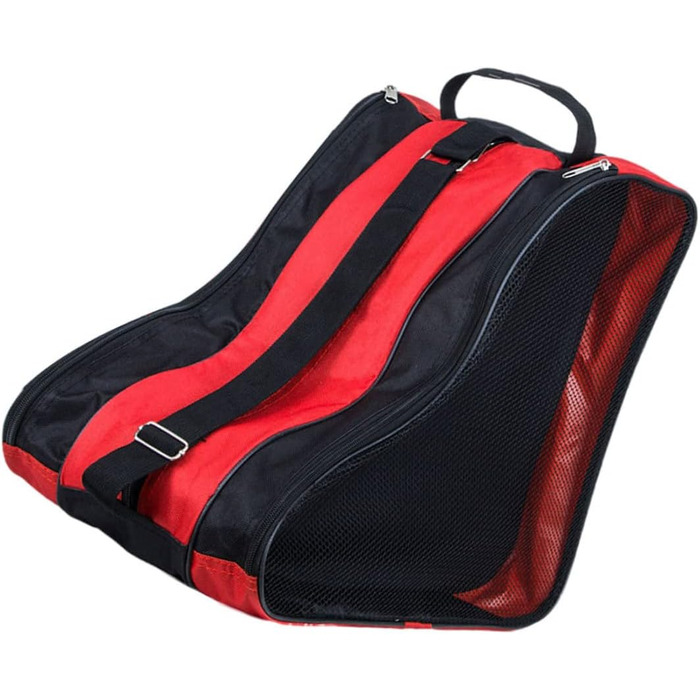 Сумка для роликів з Oxford тканини, міцна, для дорослих та дітей (червона)