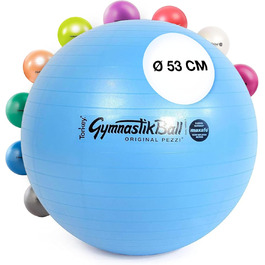 Гімнастичний м'яч PEZZI MAXAFE 42-75 см для фітнесу, офісу, реабілітації та терапії