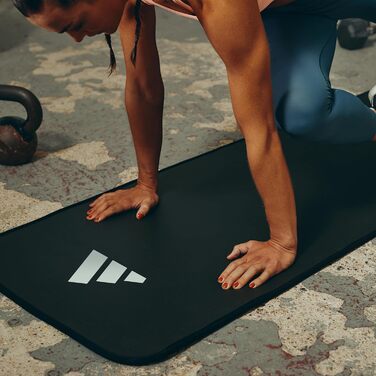 Adidas Унісекс спортивний килимок 10мм, чорний