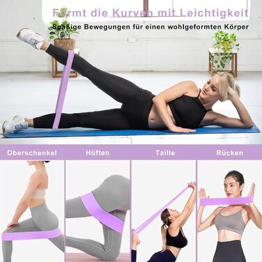 Тренування стегон та тазового дна: пристрій для дому, фіолетовий