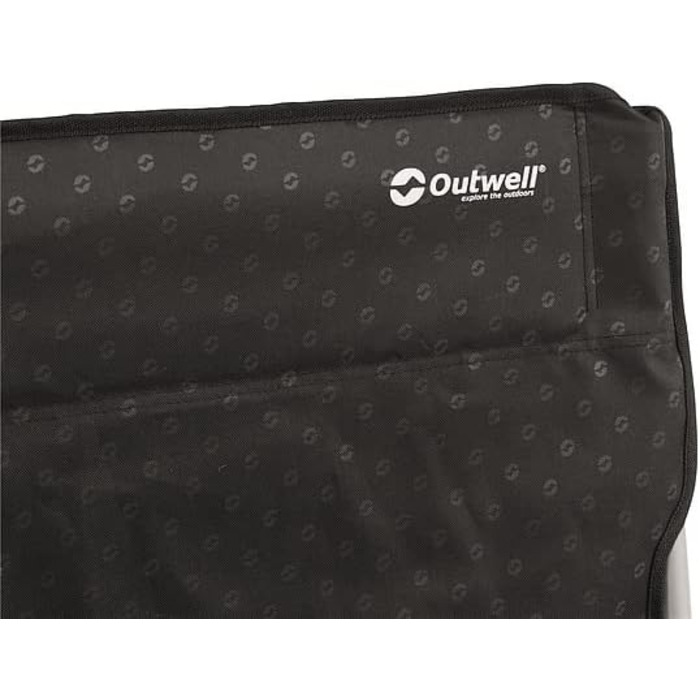 Крісло туристичне Outwell Goya, 100 кг, поліестер, чорний, 13x30x110 см