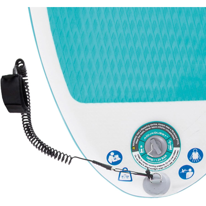 Надувний SUP Intex Aqua Quest 240 для юних плавців, 244 x 76 x 13 см, 68241NP