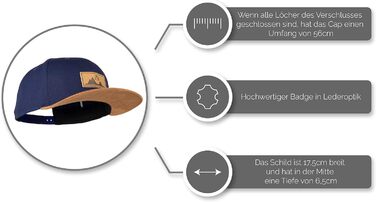 Кепка-снэпбек Jumping Bird унісекс темно-синього кольору, регульована бейсболка для прогулянок та спорту