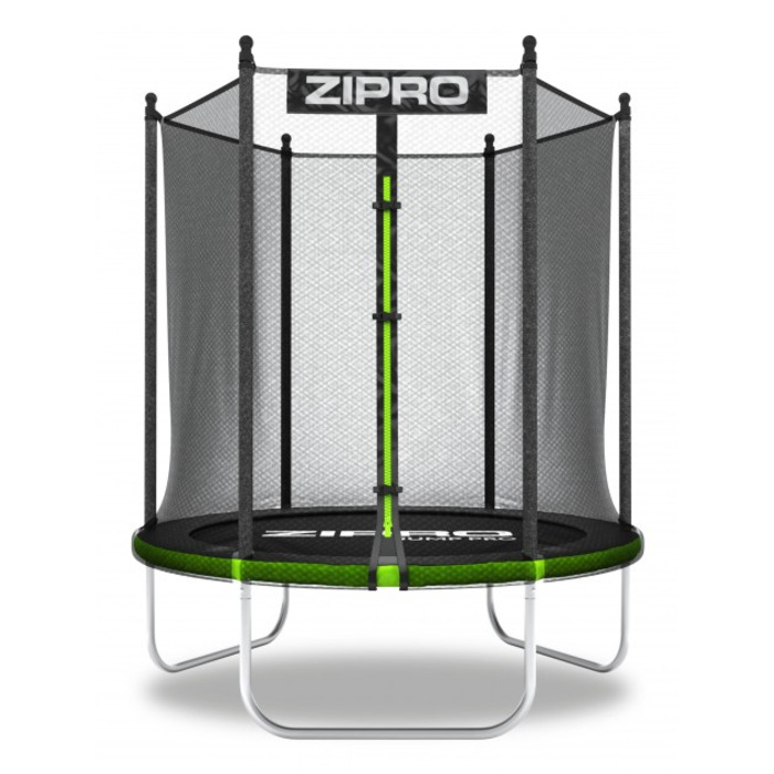 Дитячий садовий батут із зовнішньою захисною сіткою 127 см (4FT) — Zipro