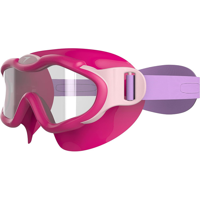 Окуляри для плавання Speedo Electric Pink/Miami Lilac/Blossom/Clear, універсальний розмір