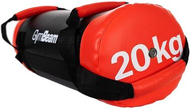 GymBeam Powerbag 20 кг - мішок для кардіо та HIIT тренувань, вага 20 кг, з ПВХ-покриттям та поліуретановими ручками, для присідань, станової тяги та іншого