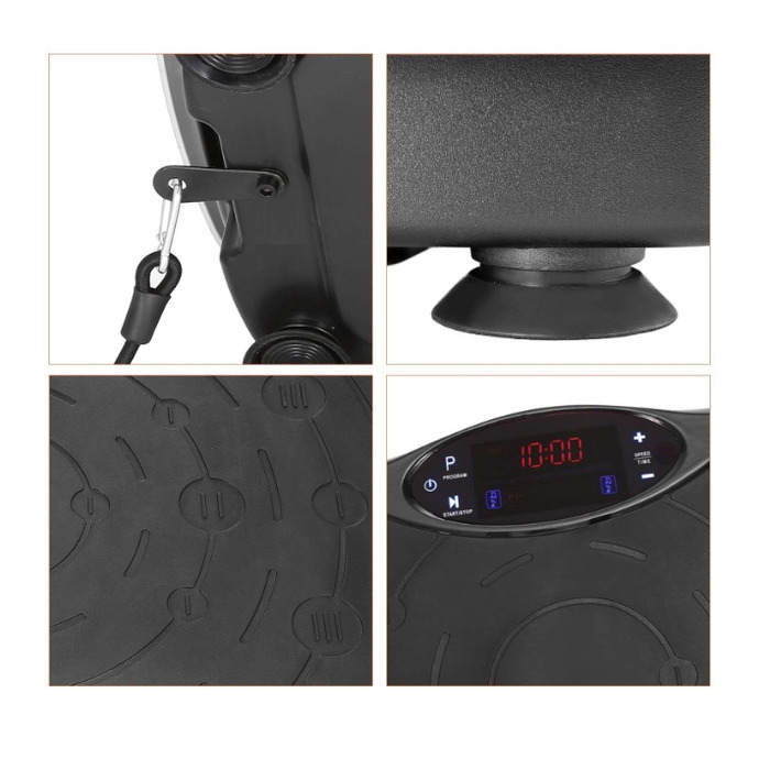 Віброплатформа Vibro Slim, 200 Вт, 5 програм, макс. навантаження 100 кг