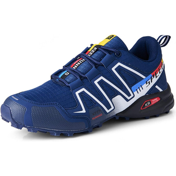 AGYE Велосипедні шкарпетки для чоловіків, неслизькі велотуфлі для шосе, гірського велосипеда, MTB, плоскі, спортивні, розмір 41 EU, блакитні