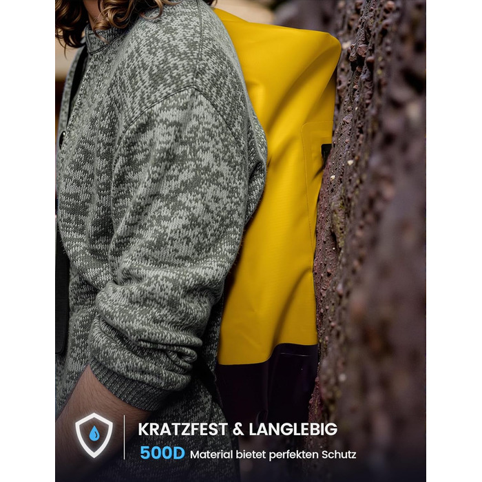 Водонепроникний рюкзак-сумка Lamicall Dry Bag 5/10/20/30/40L - міцний, стійкий до подряпин, для водного спорту, пляжу, подорожей