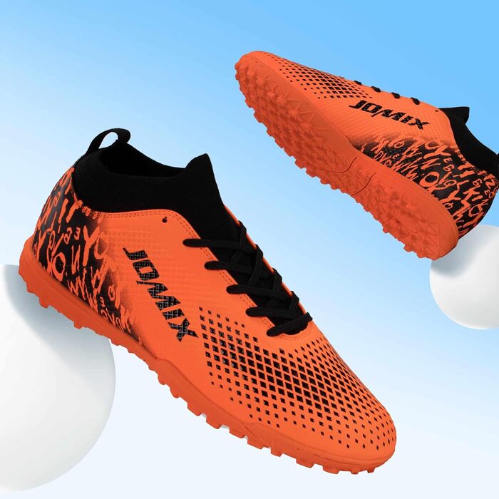 Жіночі футбольні бутси JOMIX - професійні, для футболу та спорту, розмір 40 EU, помаранчевий колір