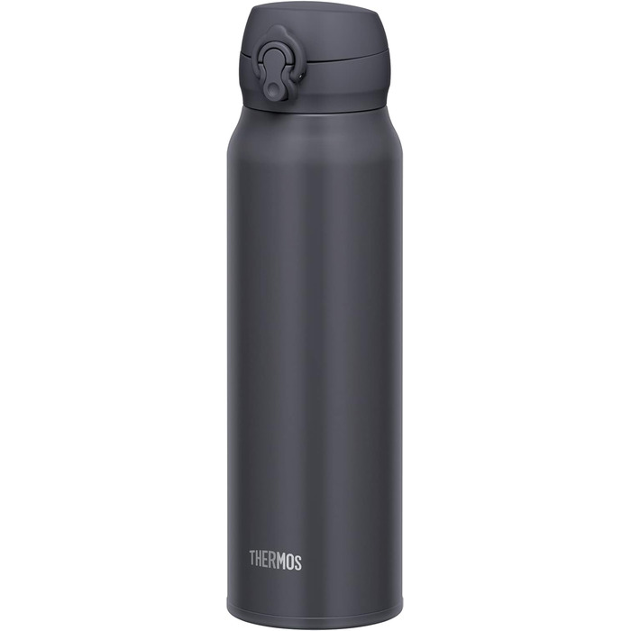 Термос Thermos JNL-756 SMB 750 мл, вакуумний, нержавіюча сталь, для гарячих і холодних напоїв, легке очищення, колір димчасто-чорний