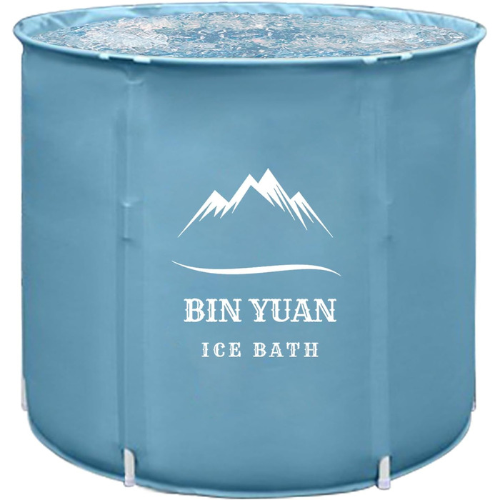Тонна для криотерапії B&Y з кришкою для дорослих, стабільна, для спорту та відпочинку на відкритому повітрі