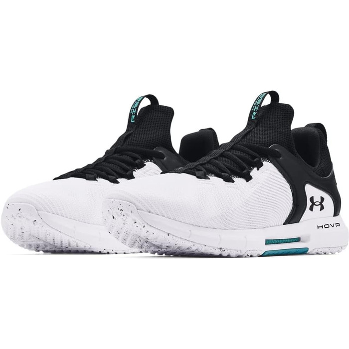 Кросівки чоловічі Under Armour HOVR Rise 2 для тренувань, білі/чорні, 40.5 EU