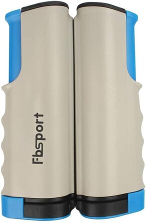 Набір для пінг-понгу FBSPORT: 2 ракетки, 6 м'ячів, сітка, сумка. Підходить для початківців та досвідчених гравців. Сірий колір