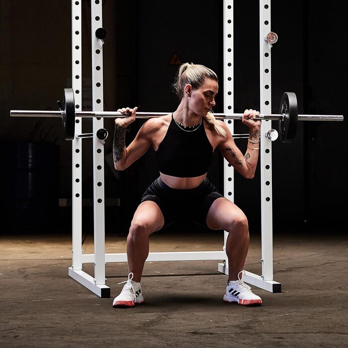 Штанга GORILLA SPORTS® хромована, Ø 30 мм, довжина 120/150/170 см, з 2 пружинними замками, навантаження до 200 кг – олімпійська штанга для тренувань