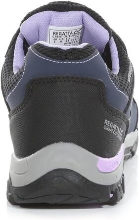 Туфлі для піших прогулянок Regatta Holcombe Iep Low Jnr - дитячі, унісекс, 33 EU, Marineblauer Flieder