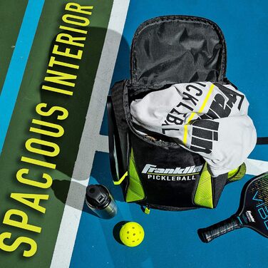 Сумка-рюкзак Franklin Sports для піклболу преміум-класу, унісекс, чорна