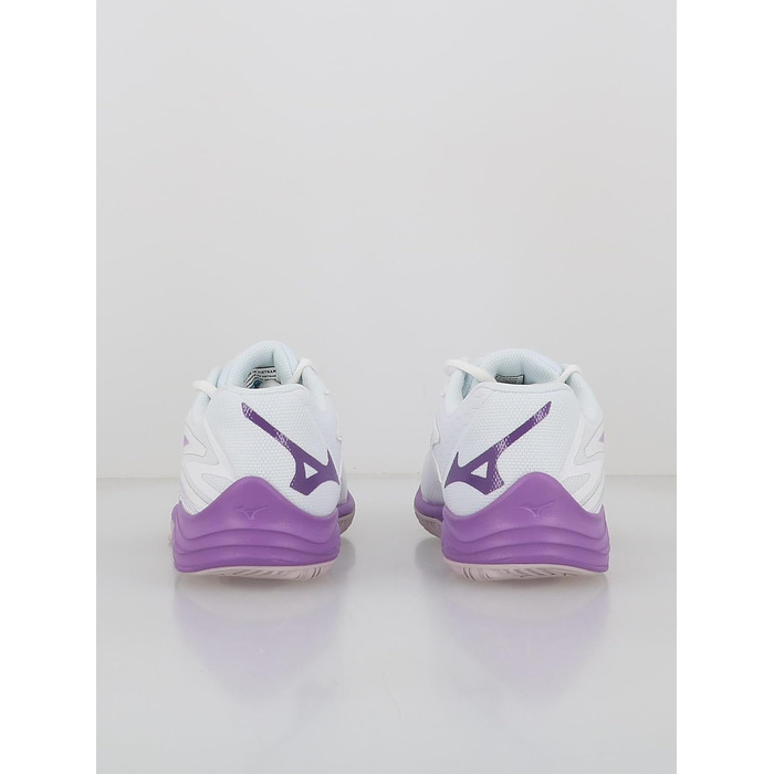 Жіноче волейбольне взуття Mizuno Thunder Blade Z для залу, білий/фіолетовий (42.5 EU)