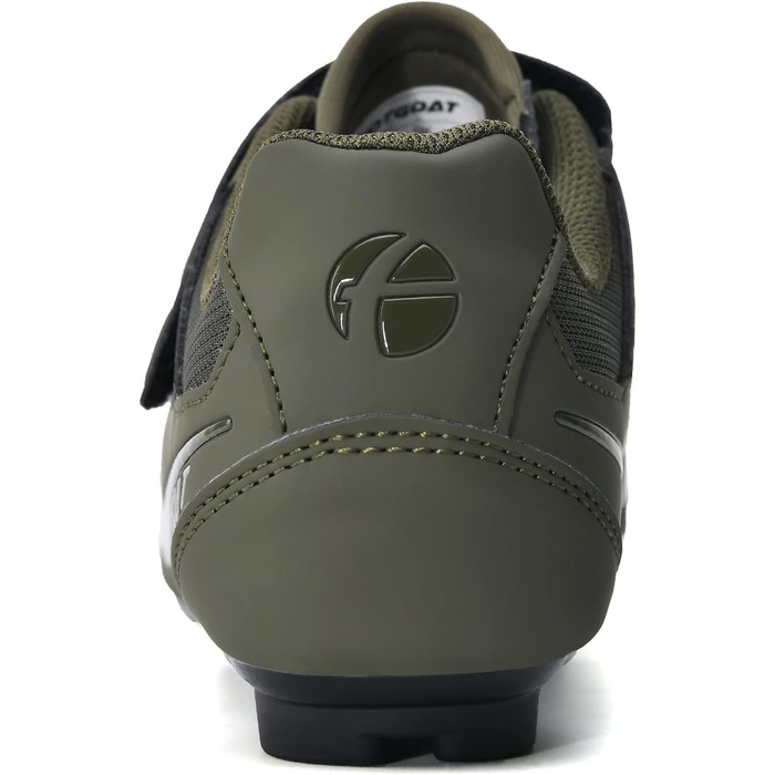 Велосипедні шкарпетки для жінок, шосейні велотуфлі з шипами, сумісні з Peloton SPD ARC Look Delta, унісекс велотуфлі для занять у залі та на вулиці, 42 EU, зелені