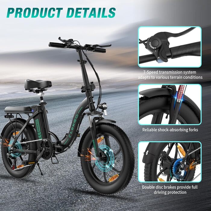 Електровелосипед ELEKGO 20