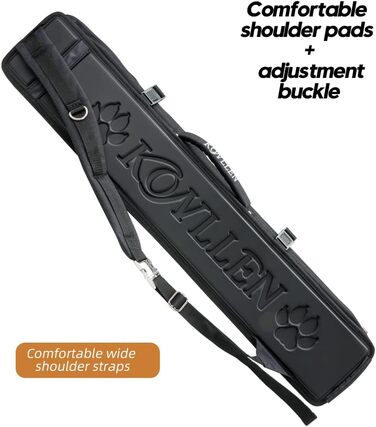 Чохол для бильярдного кия KONLLEN 2x4 Oxford Cloth - сірий