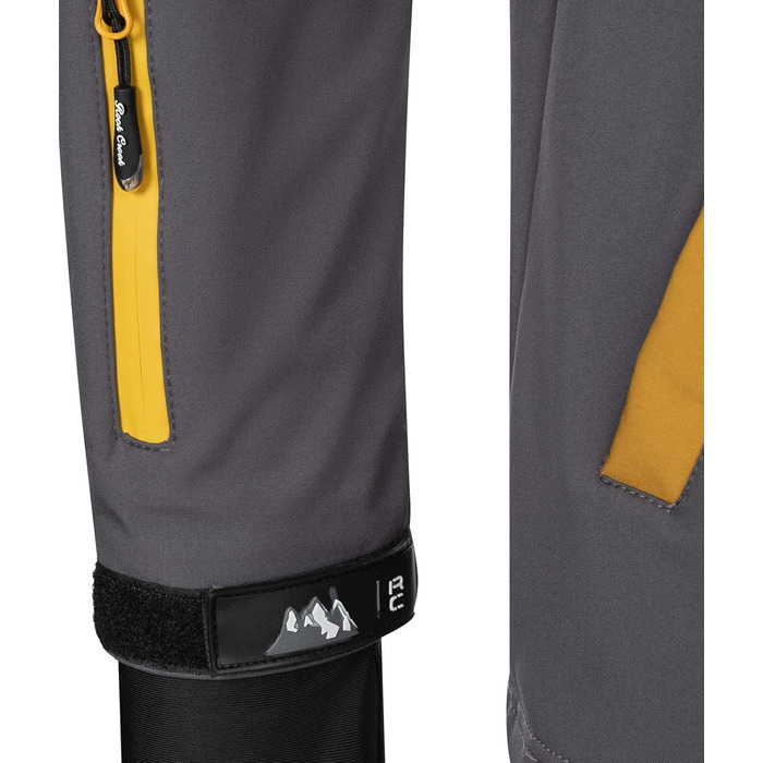 Чоловіча софтшеллова куртка Rock Creek H-292, чорна, XL