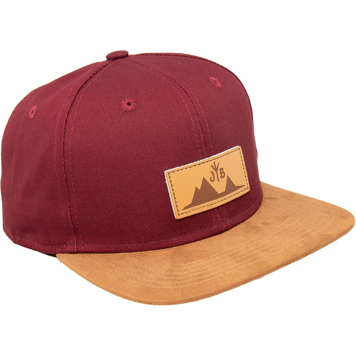 Кепка-снепбек Jumping Bird унісекс, регульована бейсболка для прогулянок, бордова, один розмір