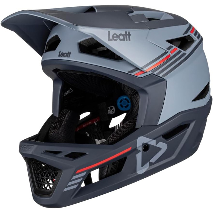 Шолом для гірського велосипеда Leatt Gravity 4.0 V23, титановий, розмір L (59-60 см)