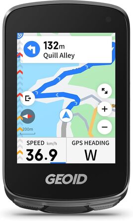Велокомп'ютер GEOID CC700 Pro GPS з сенсорним екраном 2.8