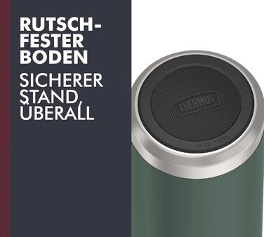 Термос-бутилка Thermos ICON 710 мл зелена, ізольована, з нержавіючої сталі, збереження температури 18 годин гаряче / 24 години холодне, герметична, BPA-free, підходить для посудомийної машини