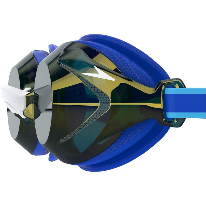 Окуляри для плавання Speedo Vanquisher 3.0 дзеркальні унісекс дитячі, Cobalt Pop