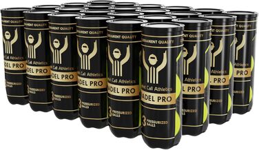 М'ячі для падел-тенісу Great Call Athletics Pro Tournament, 3 шт. - професійна якість, для ракет 4