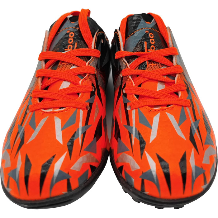 Дитячі футбольні бутси Kinder для газону, шнурівка, Outdoor, тренування, 30-40 (32 EU, помаранчевий)
