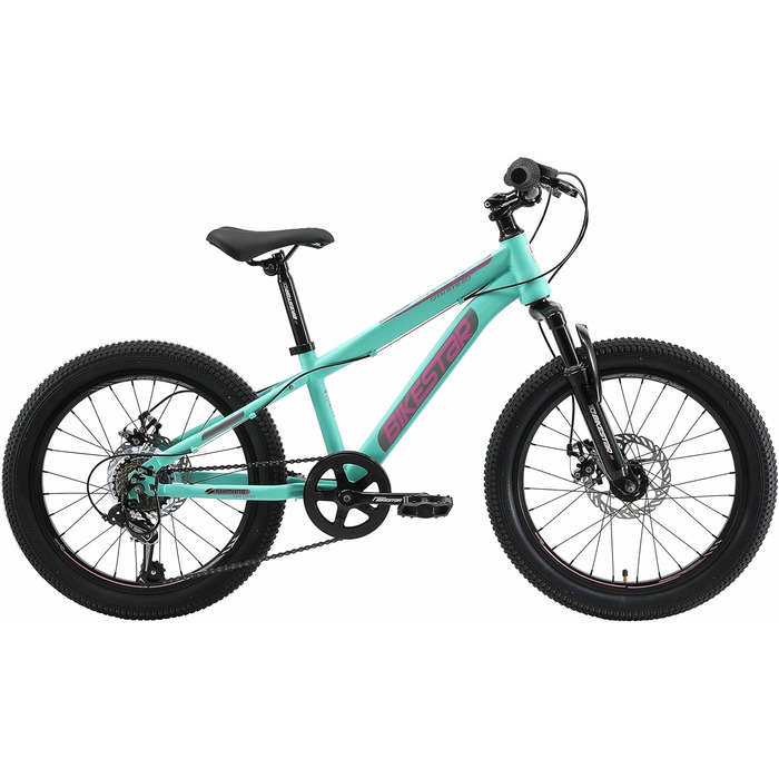 Дитячий гірський велосипед BIKESTAR 20 дюймів, 7 швидкостей Shimano, дискові гальма, для дітей від 6 років